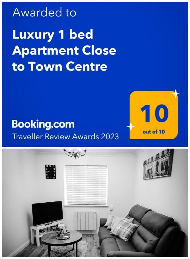 Luxury 1 Bed Close To Town Centre With Free Parking 桑斯安 外观 照片